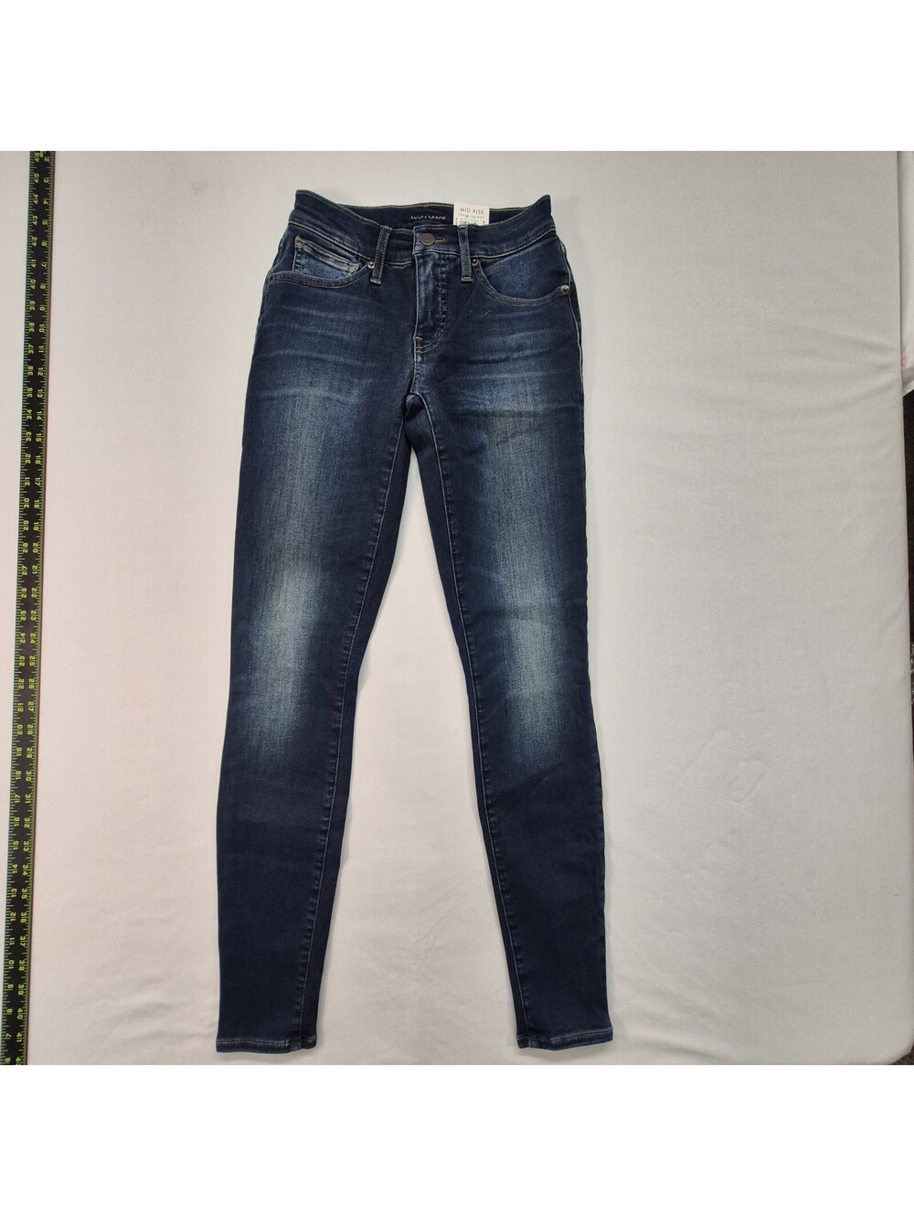 Lucky Brand Jeans Womens 0/25 Ava Mid Rise Skinny Denim Cotton NWT $129